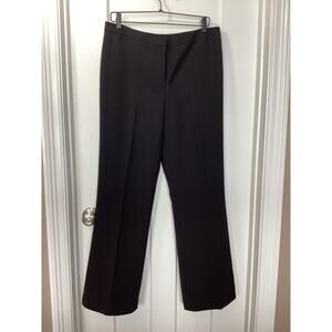 NWT Tahari Women's Arthur S. Levine Wide Leg Dress Pants Office Black‎ Size 12